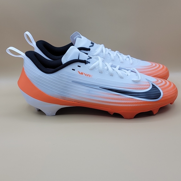 Nike Vapor Speed 3 TB Men\'s Football Cleats Size 13.5 White Orange HM8849-104 main image 6